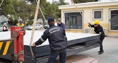 Erdemli Belediyesi'nden Arpaçbahşiş Özel Eğitim Anaokuluna Anlamlı Hediye