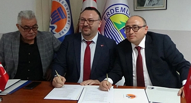 Erdemli'de belediye ile üniversite arasında işbirliği protokolü yapıldı