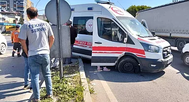 Ambulans Şoförü Dikkatiyle Facianın Eşiğinden Döndü