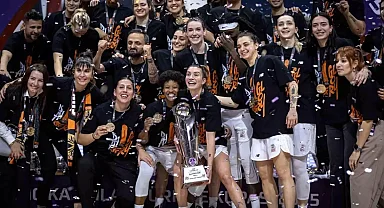 ÇBK Mersin Kadınlar Türkiye Kupası'nı Kazandı