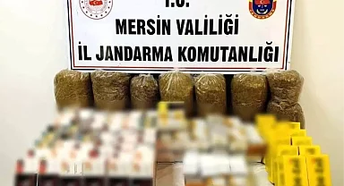 Mersin'de Kaçak Sigara Operasyonu: 3 Şüpheli Yakalandı