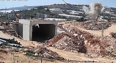 Mersin'de Otoyol Projesinde Patlama Sonrası Yaralanma