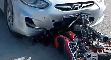 Mersin Tarsus'ta Motosiklet Kazası: Sürücü Yaralandı