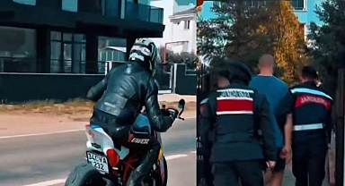 Motosikletli şahsın skandal hareketi cezasız kalmadı! Bakan Yerlikaya duyurdu: