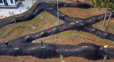 Parkur Açıldı, Gençler Pedale Bastı