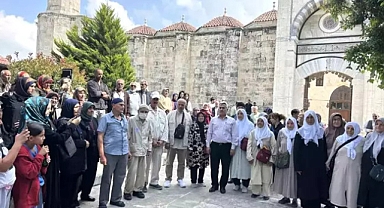 Mersin'de İlk Hac Kafilesi Kutsal Topraklara Uğurlandı