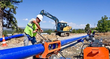 MESKİ, Erdemli'de içme suyu çalışmalarını sürdürüyor