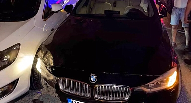 Erdemli'de BMW ile 6 Araca Çarpan Sürücü Kaçtı