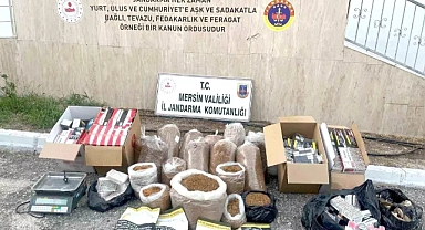 Mersin'de Kaçak Sigara Operasyonu: 1 Şüpheli Yakalandı