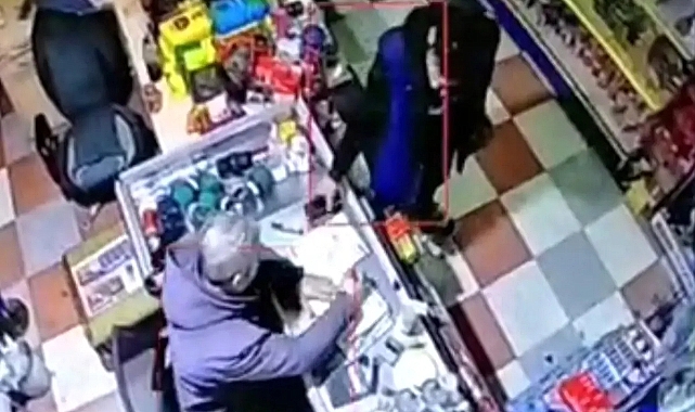 Hırsız önce kameraya sonra polise yakalandı